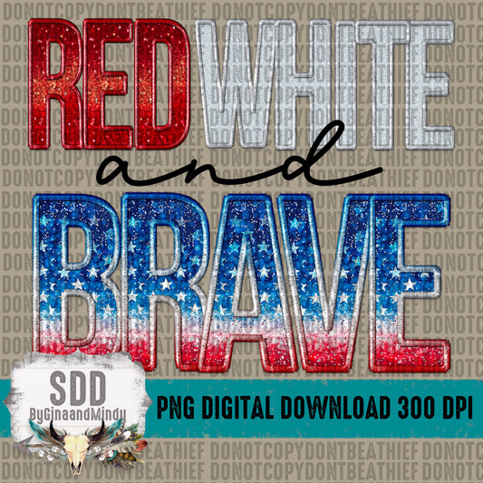 Red White & Brave Bundle