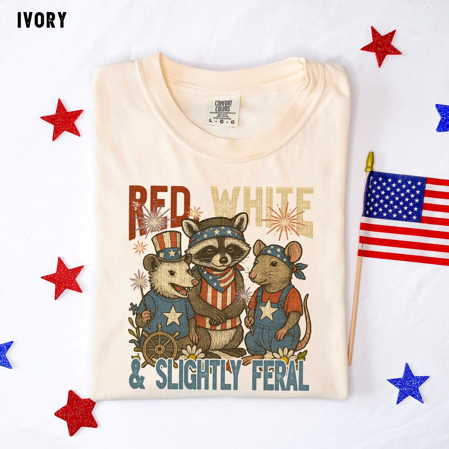 Red White & Slightly Feral