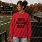 Red Crew Sweatshirt (Football)