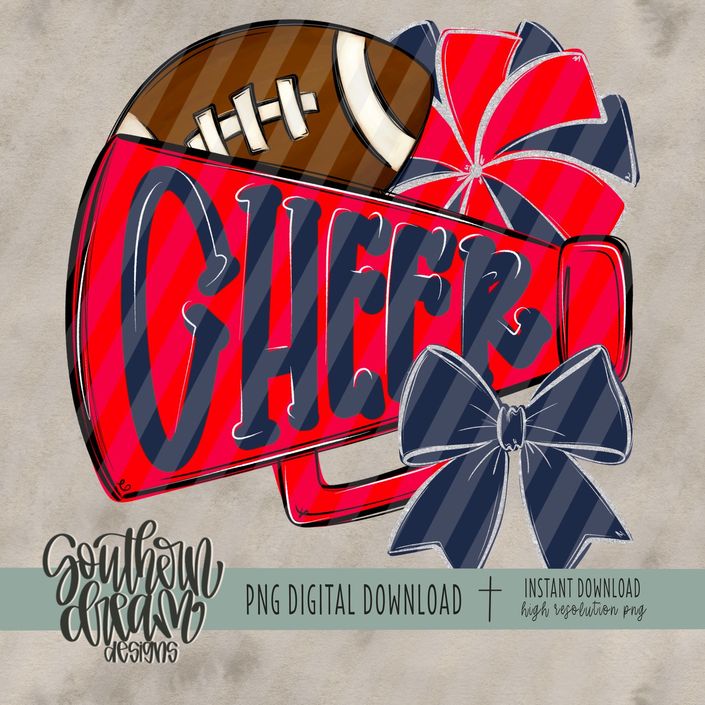 Cheer Collection (Navy & Red)