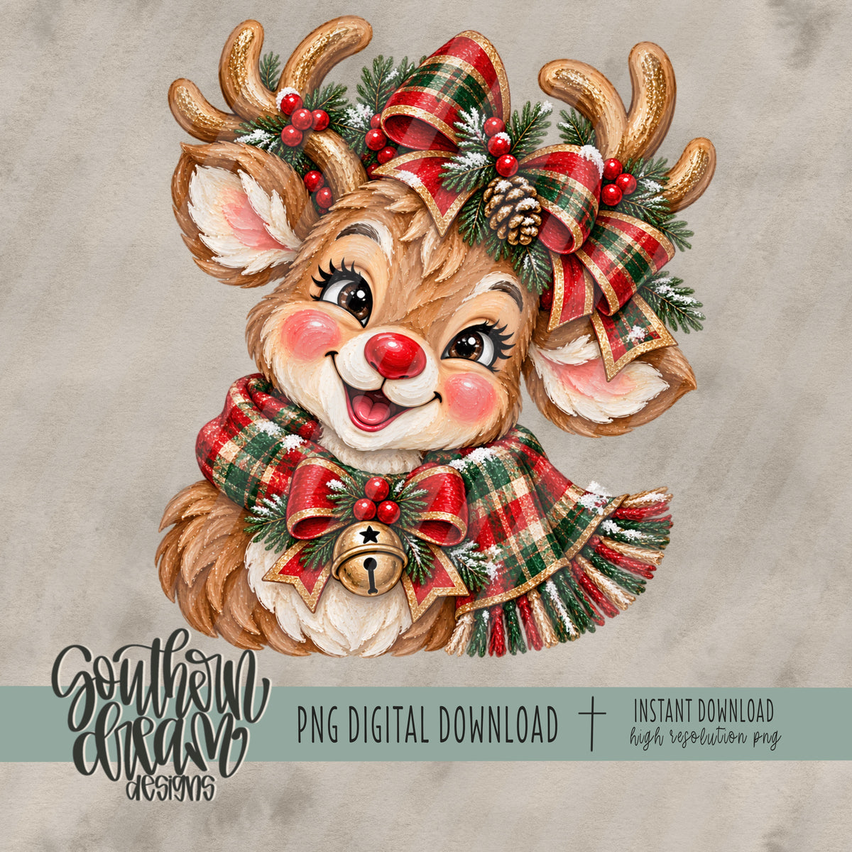 Reindeer Head