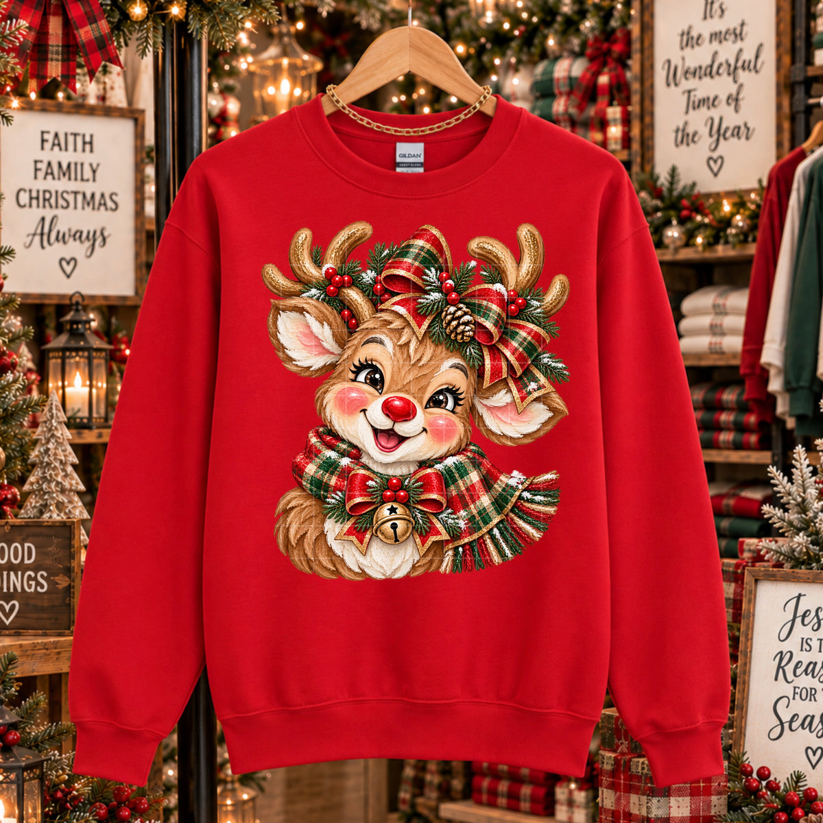 Reindeer Head