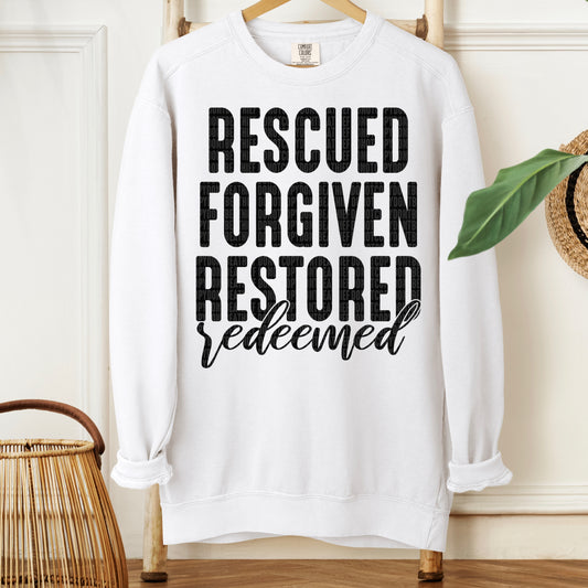 Rescued, Forgiven, Restored, Redeemed Bundle
