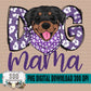 Dog Mama Girl Rottweiler