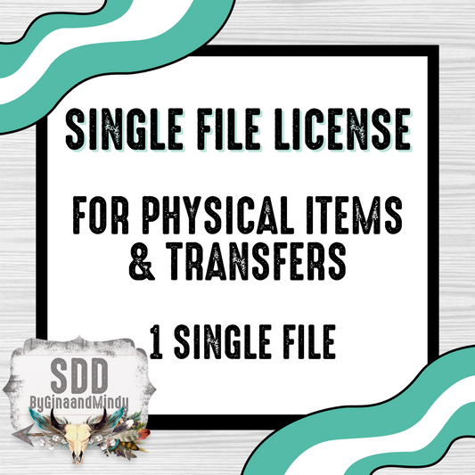 Single File Physical Product Commercial License