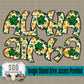 St. Patrick's Day Gypsy Glitter Doodle (1 Sets Uppercase, Lowercase, Numbers, & Special Characters)