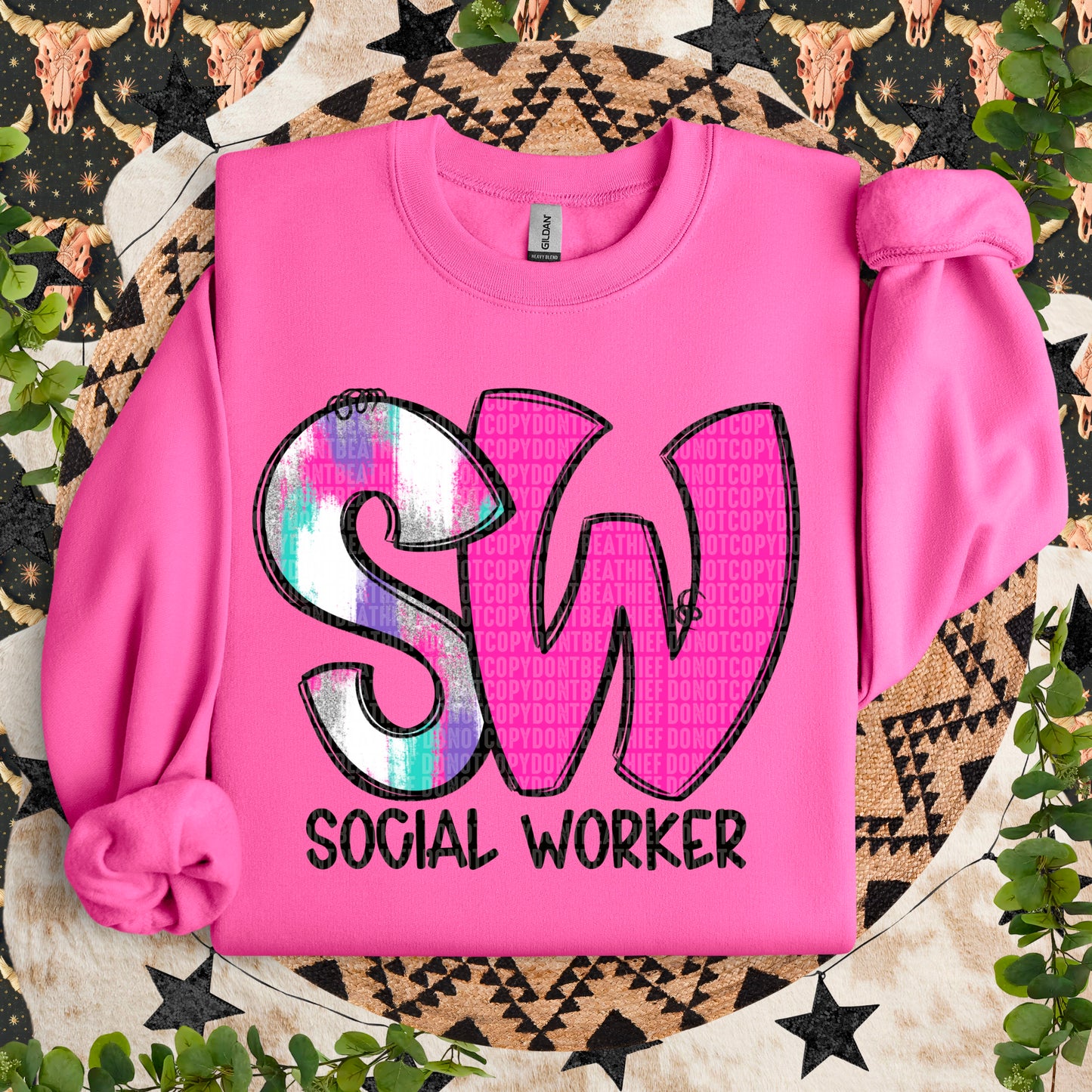 Frosted Flair Collection; Social Worker