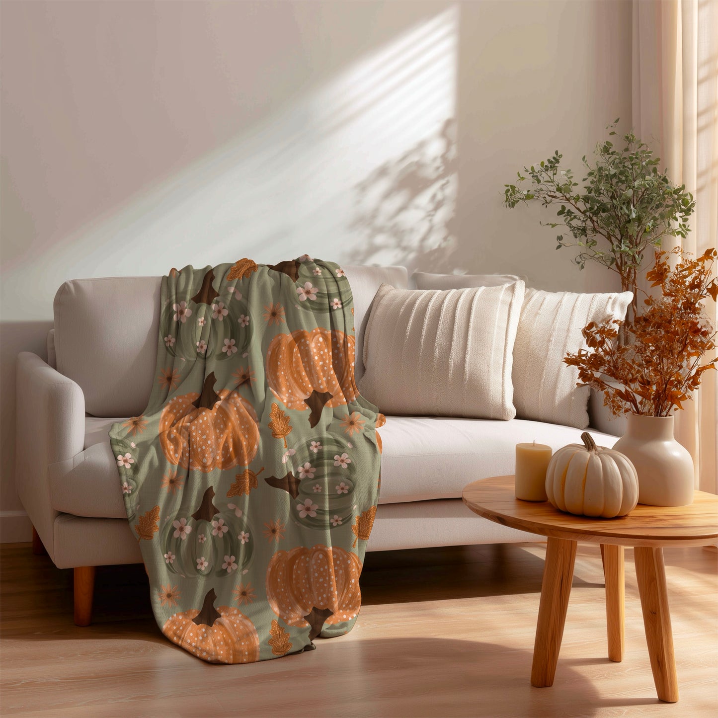 Sage Harvest Pumpkin Seamless Bundle