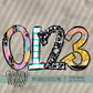 School Doodle Alpha (4 Sets Uppercase, Lowercase, 0-9, Special Characters)