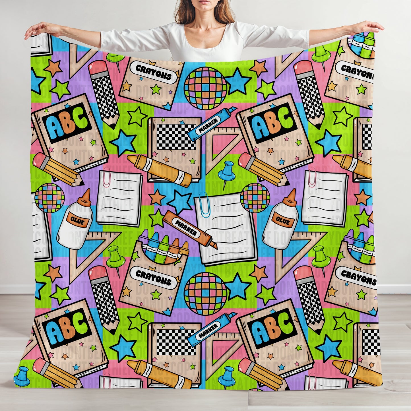 Retro School Seamless Bundle