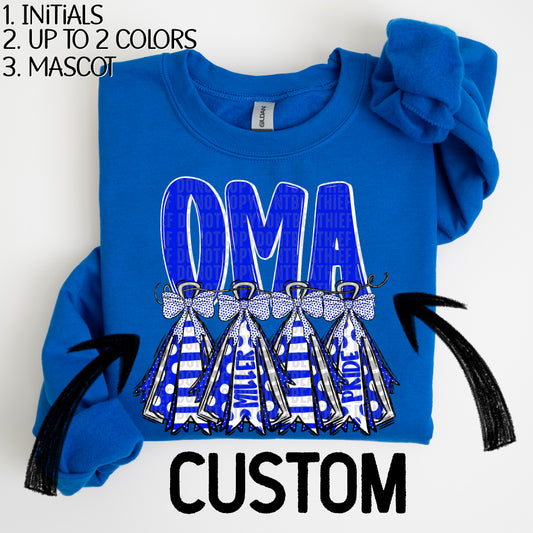 School Spirit Flags CUSTOM
