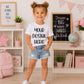 School Girl White Mockup