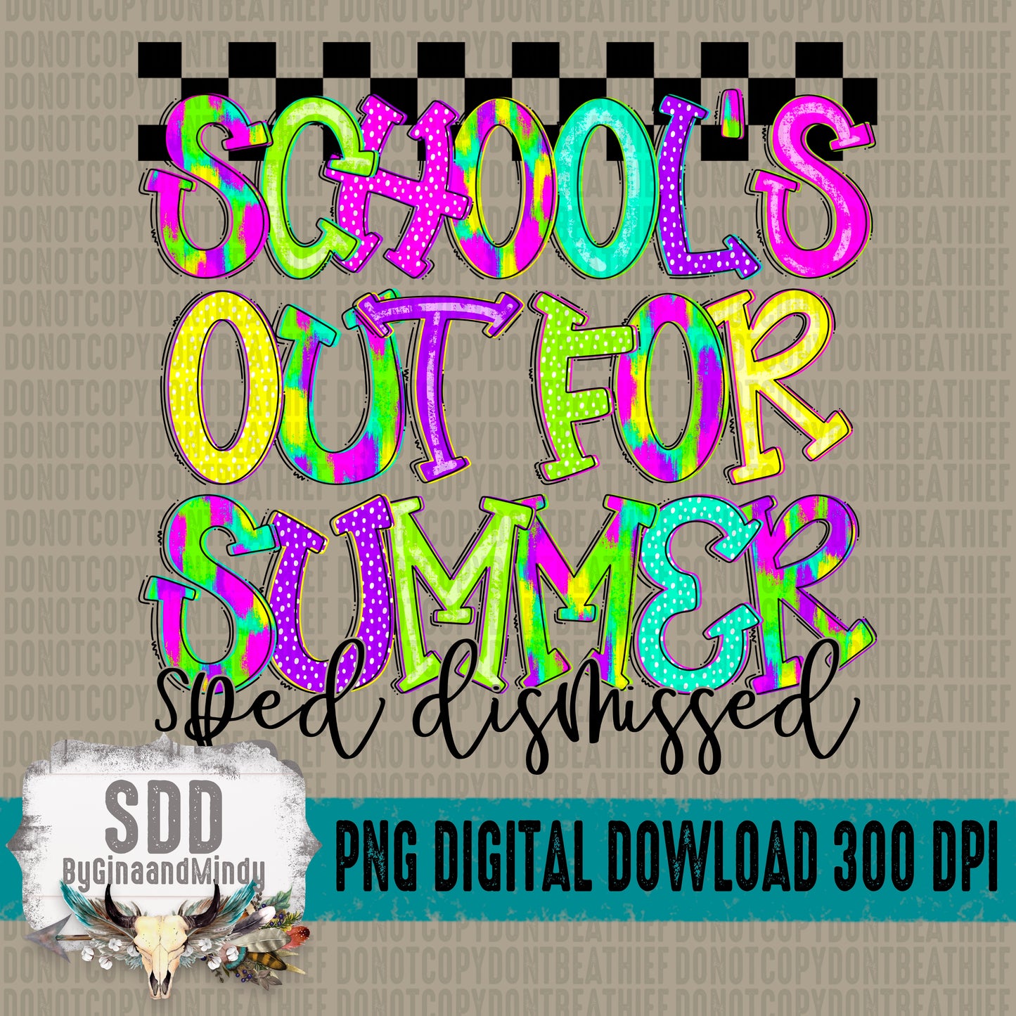 School's Out for Summer Bundle; SPED