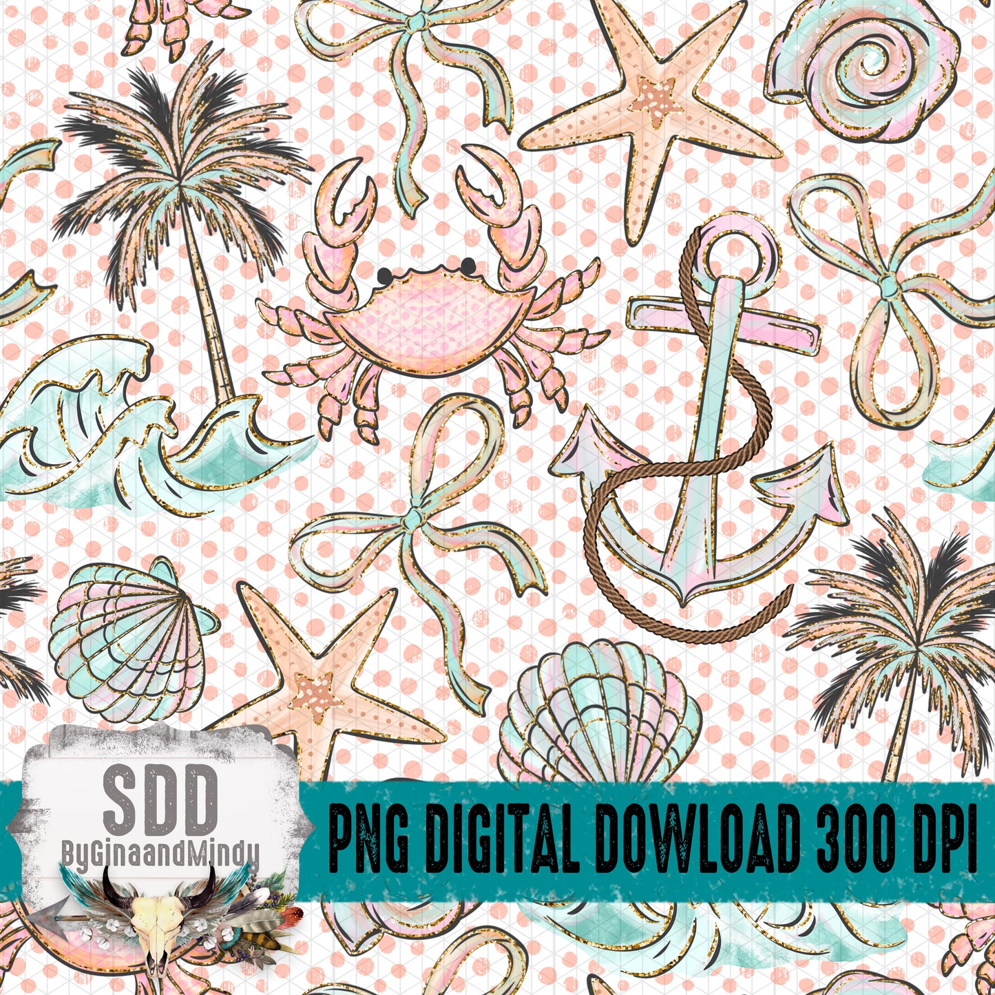 Seaside Sprinkles Seamless Bundle