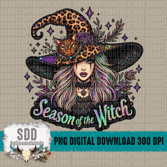 Season of the Witch Faux Embroidery Bundle