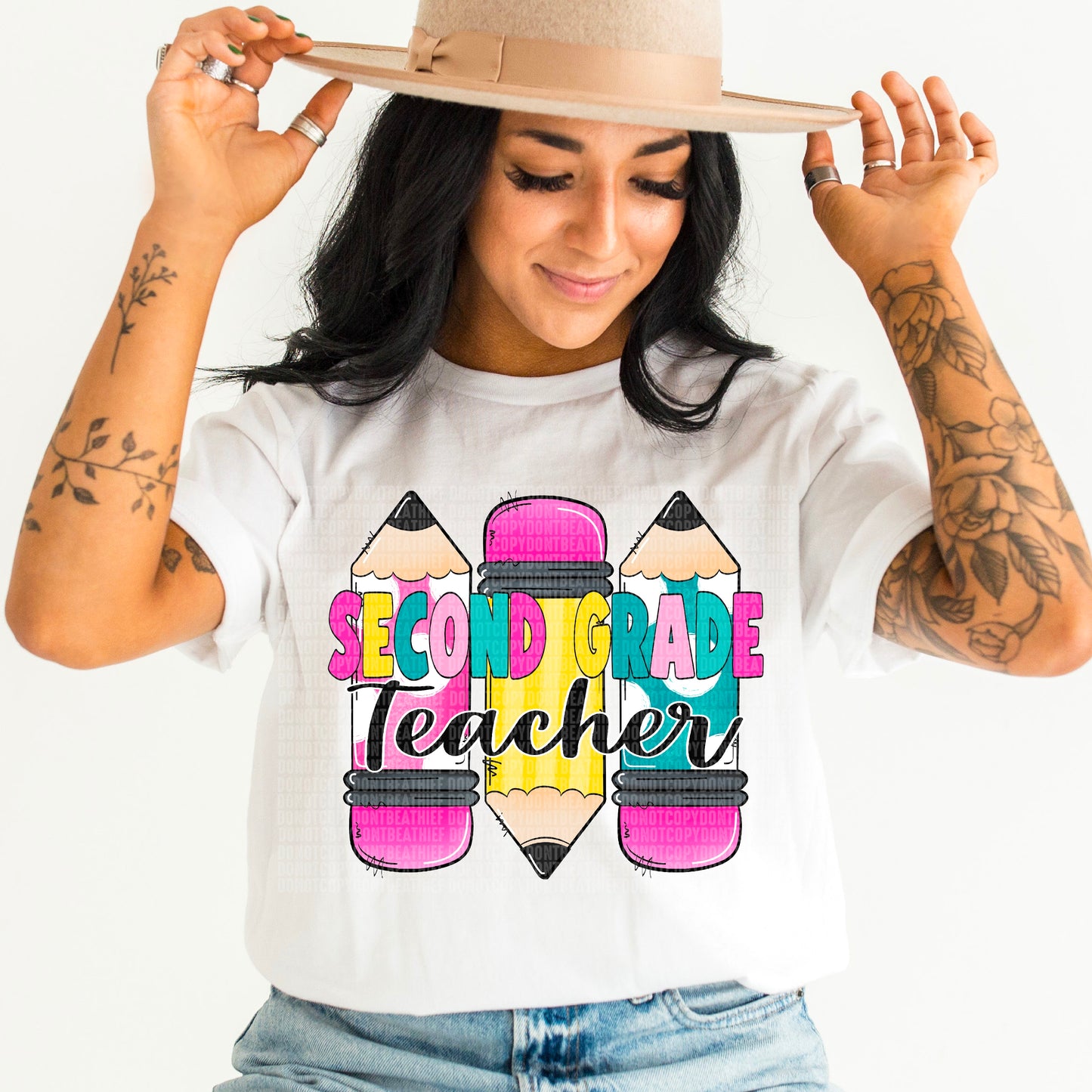 Second Grade Teacher Pencils
