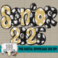 Senior 2025 Doodle Black|VG