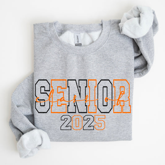 Senior 2025 Black/Orange