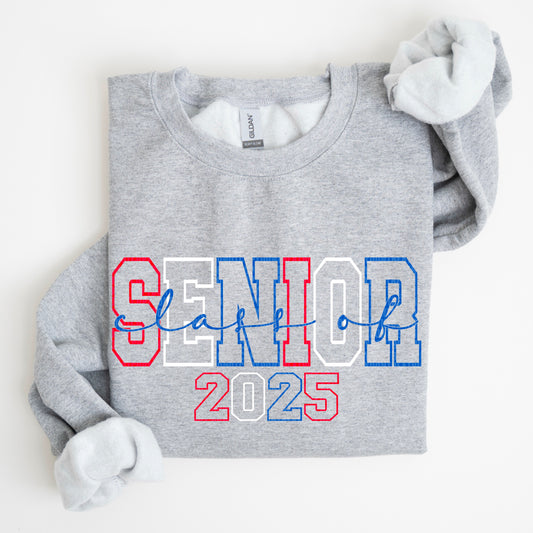 Senior 2025 Red/Blue/White