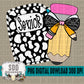 Leopard Pencil Bow; Senior