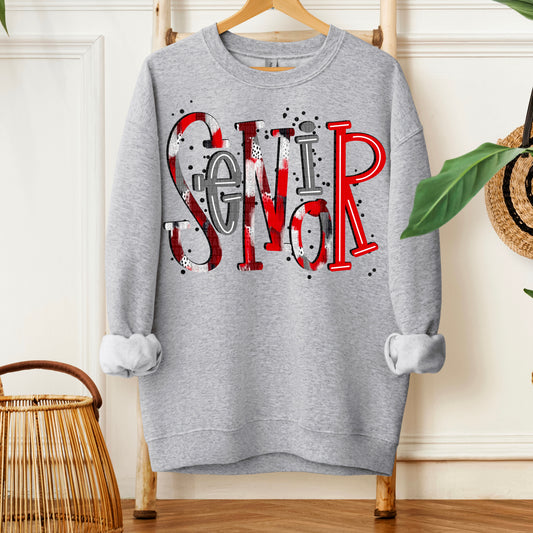 Senior (Blk/Gray/Red)
