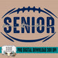 Senior Football Mom Bundle Navy/Gray