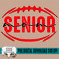 Senior Football Mom Bundle Red/Black