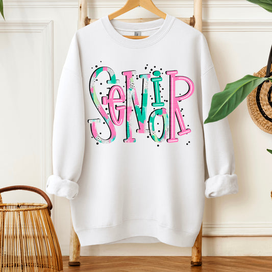Senior (Pink/Turq/White)