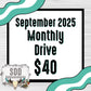 2025 September Monthly Drive