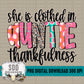 Clothed in Thankfulness AUNTIE