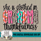 Clothed in Thankfulness GRANDMA