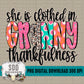 Clothed in Thankfulness GRANNY