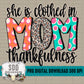 Clothed in Thankfulness MOM