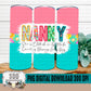 Nanny Spring Floral 20 oz Tumbler Digital Design