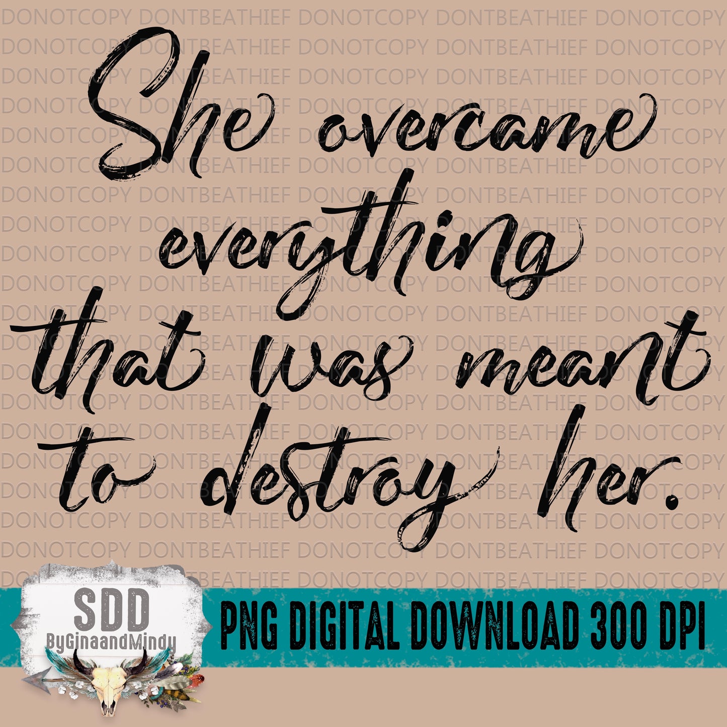 She Overcame Everything Bundle