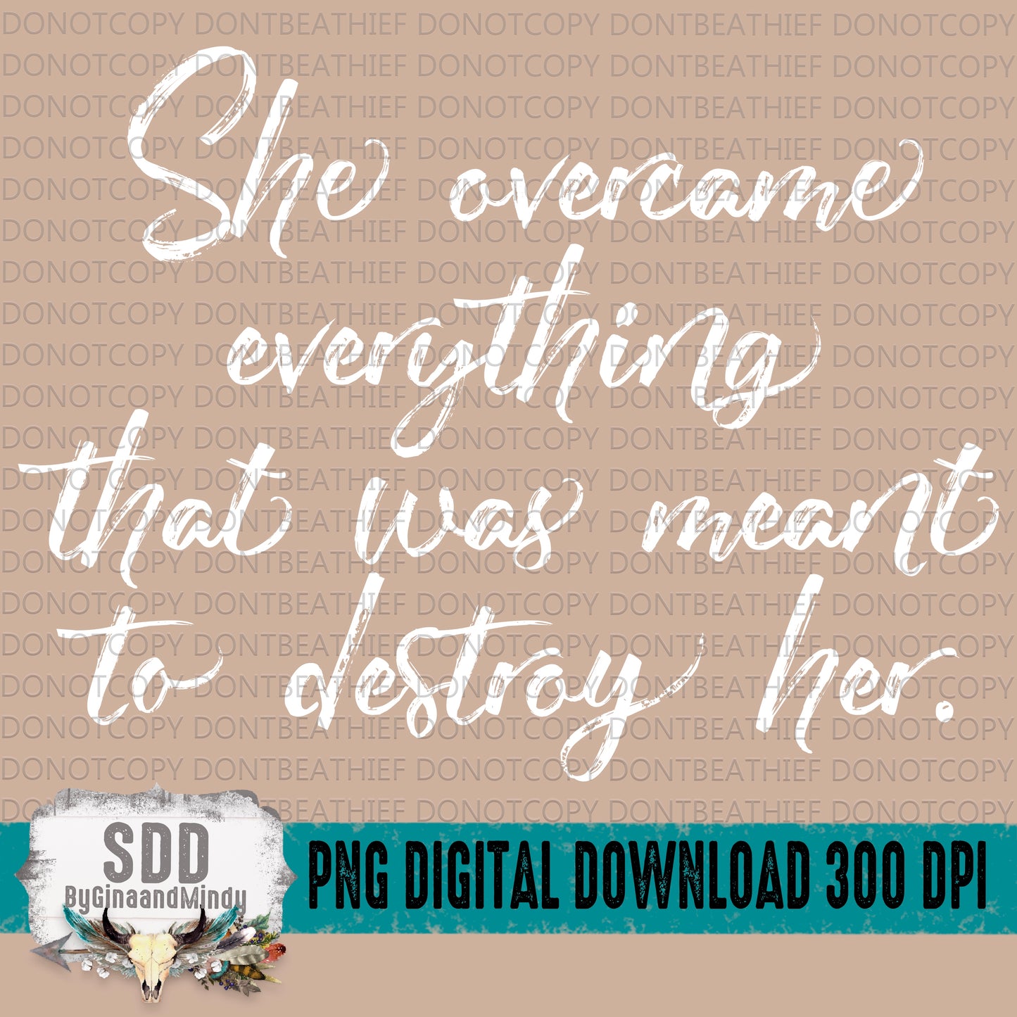 She Overcame Everything Bundle