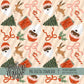 Simple Christmas with Santa Seamless Bundle