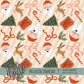 Simple Christmas with Santa Seamless Bundle