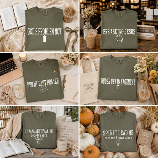 6 Faith Humor Designs Bundle
