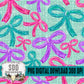 Snowflakes and Bows Option 2 Seamless Bundle