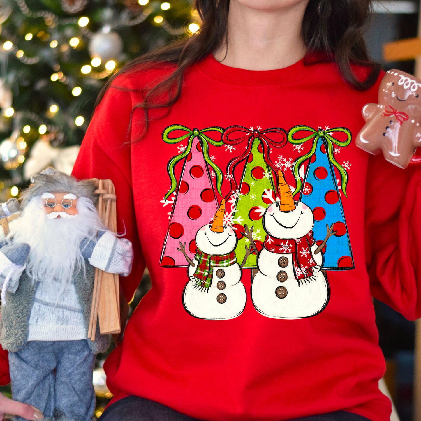 Snowman Christmas Trees