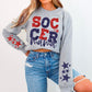 Soccer Mama Bundle With Stars; Red & Navy