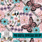 Soft Floral Spring Ghost Seamless Bundle