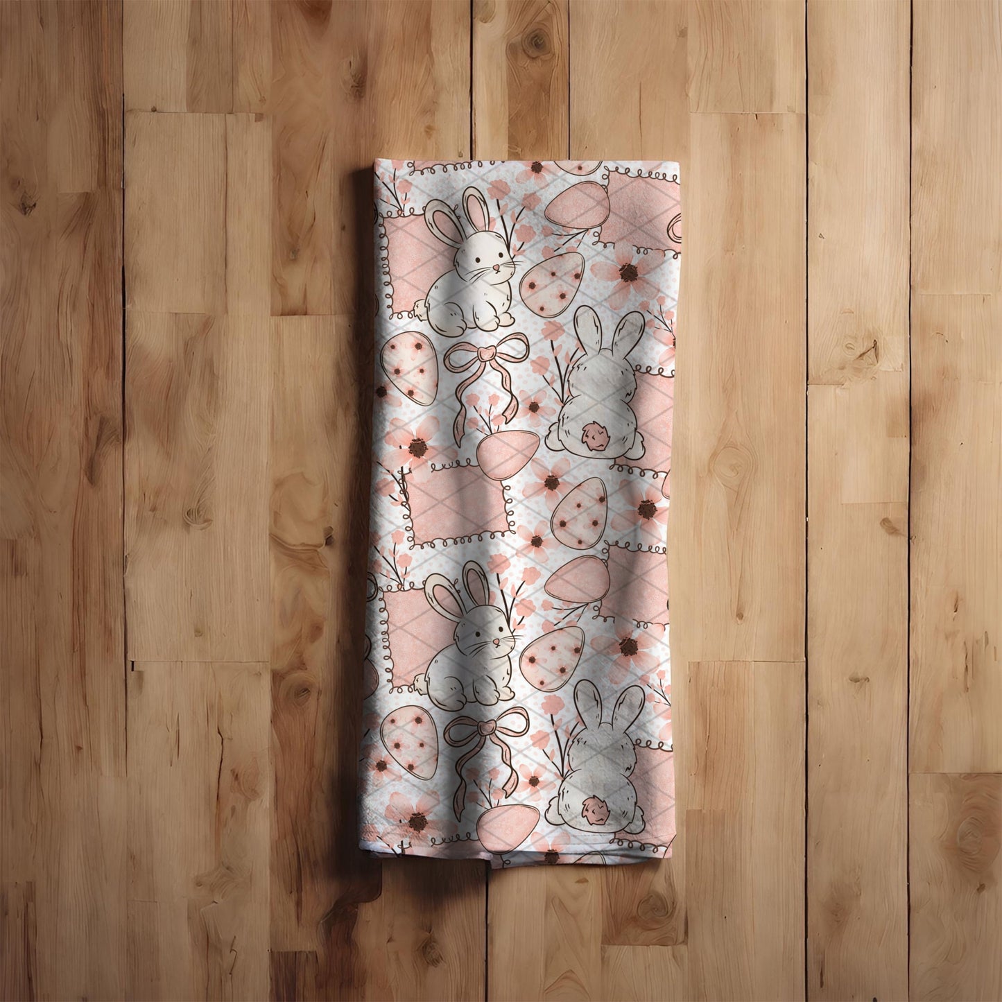 Soft Pink Easter Seamless Bundle