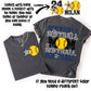 Softball Mom; Navy Blue & Grey