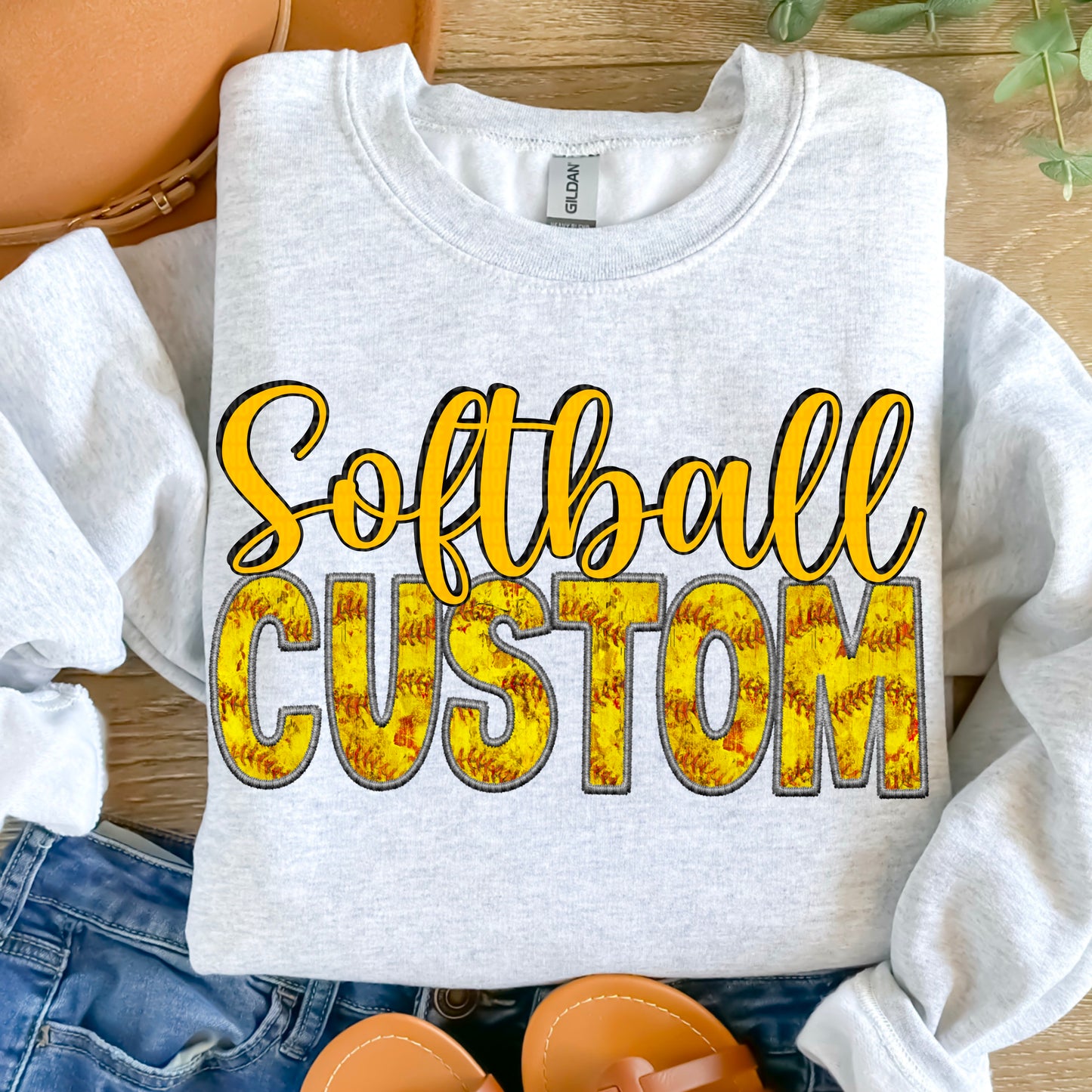 Custom Softball Embroidery