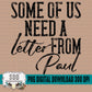 Some Of Us Need A Letter From Paul Bundle