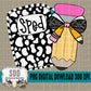 Leopard Pencil Bow; SPED