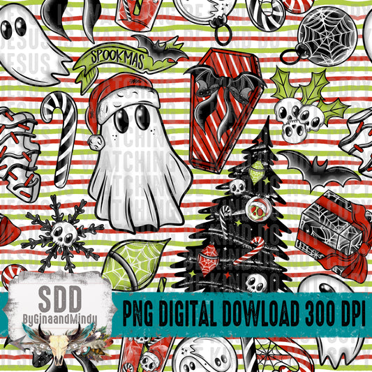 Spookmas Seamless Bundle