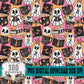 Spooky Ghosts, Reading, & Caffeine Seamless Bundle